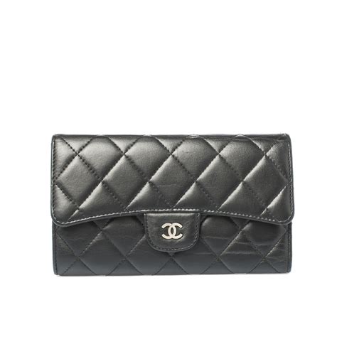 black wallet chanel|where to buy chanel wallet.